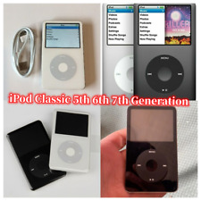 iPod Classic 5th 6th 7th Generation 30GB 60GB 80GB 120GB 160GB All Colors Great for sale  Shipping to South Africa