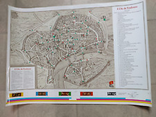 Carte plan plastifie d'occasion  Toulouse-