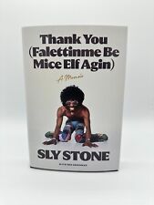 Usado, Música autografada LIVRO ASSINADO Sly Stone Thank You (Falettinme Be Mice Elf Agin) comprar usado  Enviando para Brazil