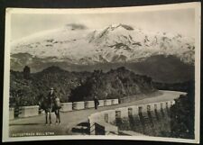 Cartão postal RPPC Sicília início dos anos 1900 raro muito bom estado Monte Etna vulcão estrada cavalo Cata comprar usado  Enviando para Brazil