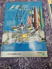 Memorabilia signed malaysian for sale  ANDOVER