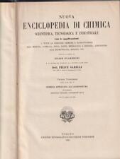 Nuova enciclopedia chimica. usato  Italia