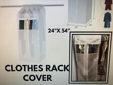 Sacos de armazenamento de roupas rack suspenso organizador de armário capa terno protetor de roupas comprar usado  Enviando para Brazil