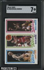 1980 Topps Basketball Larry Bird Magic Johnson RC Rookie Julius Erving HOF SGC 7 for sale  Passaic