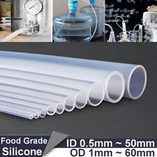 Tubo de silicone grau alimentício identificação 1mm~50mm mangueira borracha macia transparente resistência a altas temperaturas, usado comprar usado  Enviando para Brazil