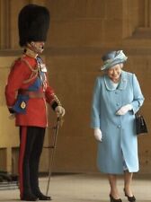 La reina Isabel II sonriendo @ Príncipe Philip Foto FRIDGE MAGNET 5" X 3.5", usado segunda mano  Embacar hacia Argentina