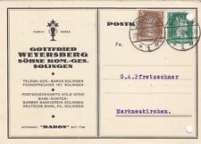Solingen postkarte 1927 gebraucht kaufen  Delitzsch