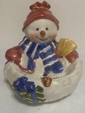 Vintage ceramic snowman for sale  Madisonville