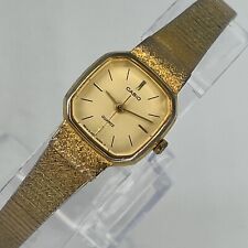 Relógio feminino CASIO LQ879 pequeno coquetel pulseira e mostrador tom dourado BATERIA NOVA comprar usado  Enviando para Brazil