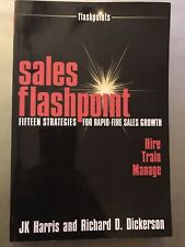 Used, SALES FLASHPOINT: 15 STRATEGIES FOR RAPID…by JK Harris & R Dickerson - SIGNED for sale  Shipping to South Africa