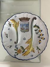 Quimper plate for sale  HARWICH