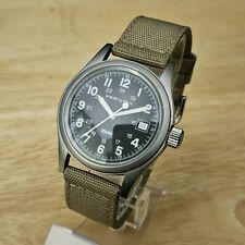 Vintage Hamilton Cáqui Militar 6361 Relógio de Quartzo Masculino, usado comprar usado  Enviando para Brazil