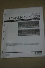 Yamaha Portable Grand DGX-220/YPG-225 Overall Circuit Digram, used for sale  Shipping to South Africa