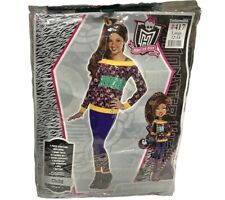 Usado, Disfraz de Halloween Monster High Schools Out Clawdeen Wolf 2011 talla L 12/14 segunda mano  Embacar hacia Mexico