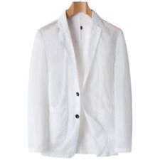 Jaqueta de camada única masculina moda verão 2023 terno protetor solar fino sólido comprar usado  Enviando para Brazil