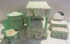 Vintage tramp art tin can dollhouse furniture - Bedroom , used for sale  Shipping to South Africa