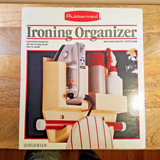 Suporte organizador de passar roupa Rubbermaid suporte de parede caddy de lavanderia 1986 EUA vintage comprar usado  Enviando para Brazil