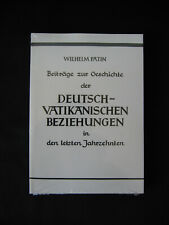 Deutsch vatikanische beziehung gebraucht kaufen  Dresden