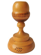 Wooden candlestick retro for sale  BRISTOL