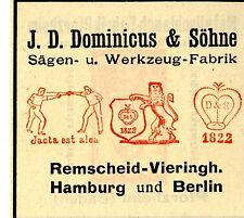 Dominicus söhne remscheid gebraucht kaufen  Hamburg