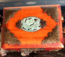 chinese jade jewelry box for sale  EDINBURGH