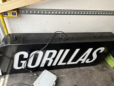 Gorillas signage lights for sale  LONDON