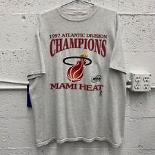 Camiseta gráfica retro vintage años 90 Miami Heat 1997 Division Champions segunda mano  Embacar hacia Argentina