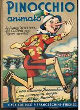 Pinocchio animato mussino usato  Italia