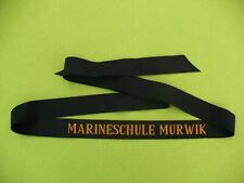 Mützenband marineschule mürw gebraucht kaufen  Cuxhaven