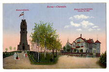 1915, Feldpostkarte, Borna - Chemnitz, Bismarckturm, Bismarckschlößchen gebraucht kaufen  Berlin