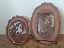 Carved wood silhouette for sale  Taylors