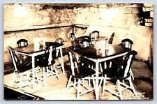 Postal MO RPPC Lanagan Vista Interior Comedor Cliff's Café Menú Blake I1 segunda mano  Embacar hacia Argentina