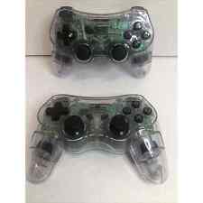 Controles sem fio portáteis transparentes Nyko 81585 para PlayStation 2 sem adaptador dois comprar usado  Enviando para Brazil