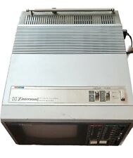 Receptor AM/FM portátil de televisão colorida Emerson PC5A 5,5" - TESTADO vintage comprar usado  Enviando para Brazil
