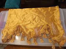 Valance curtain gold for sale  Sedalia