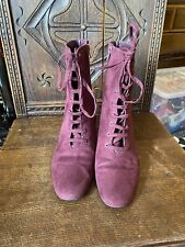 burgundy boots for sale  ST. LEONARDS-ON-SEA