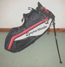 TaylorMade Stand Golf Bag- 5 Way - Dual Shoulder Strap - Black/Red/White for sale  Shipping to South Africa