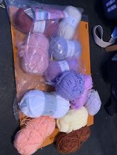 Joblot bundle wool for sale  STOKE-ON-TRENT