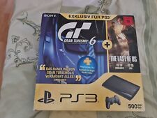 Sony Playstation 3 Super Slim 500GB Gran Turismo 6 + The Last of Us Pak USK18 na sprzedaż  Wysyłka do Poland