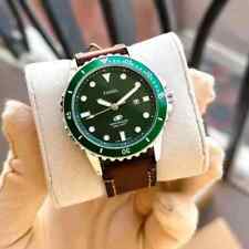 Used, Awesome Fossil Automatic Rotatat bazzl Green dial silver case Men's Wrist watch for sale  Shipping to South Africa