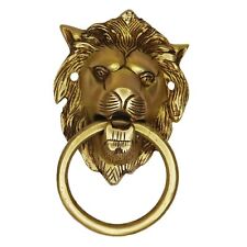Golden lion face for sale  Shipping to Ireland
