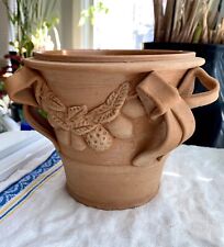 Vaso de cache vintage italiano feito à mão para plantador de cerâmica terracota, feito na Itália, usado comprar usado  Enviando para Brazil