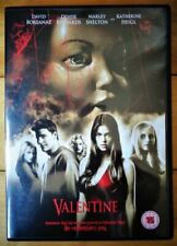 Valentine dvd horror for sale  UK