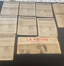 Lot old newspapers d'occasion  Expédié en Belgium