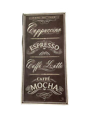 Poster espresso plaque for sale  Cincinnati