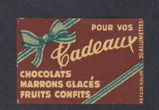 Ancienne étiquette allumettes d'occasion  Paris XVII