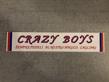 Adesivo crazy boys usato  Arezzo