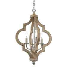 Kira Home Underwood 24" 4-Light Farmhouse Pendant Light, French Country Pendant for sale  Shipping to South Africa