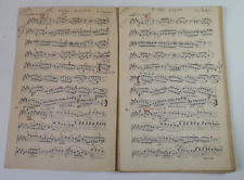 Chopin partition manuscrite d'occasion  Brive-la-Gaillarde