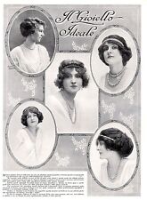 Pubblicita 1913 perle usato  Biella